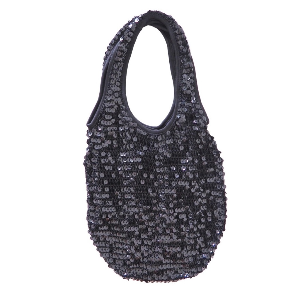 Black Sequin Bag